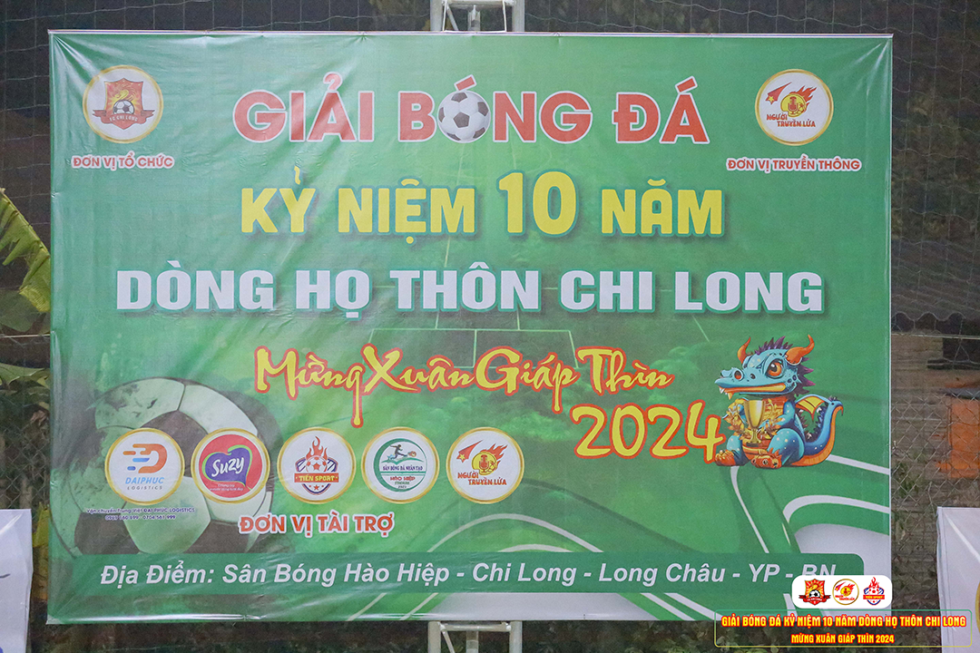 Bản tin tổng hợp vòng 2 giải bóng đá các dòng họ thôn Chi Long năm 2023