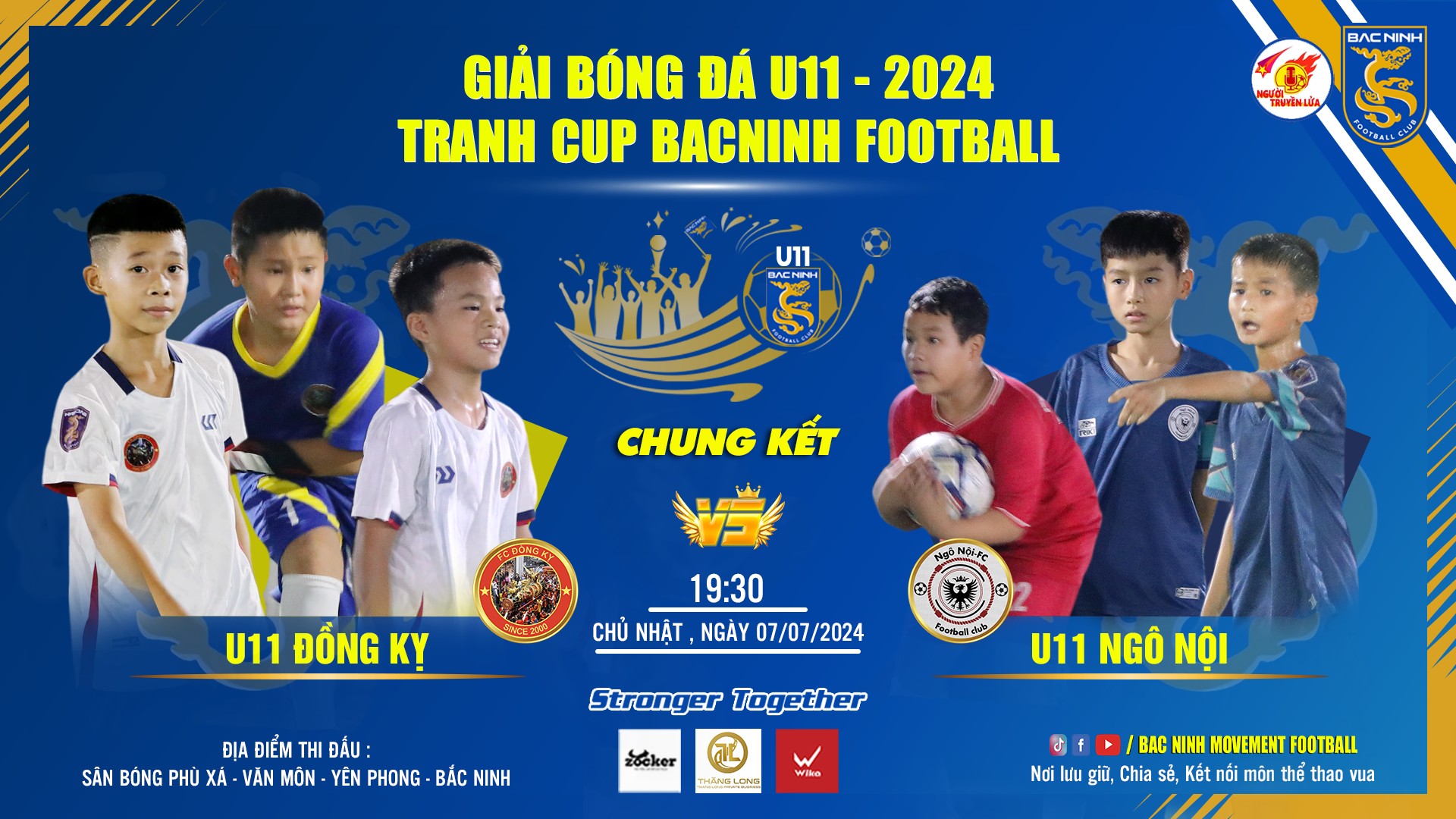 NHẬN ĐỊNH CHUNG KẾT U11 GIẢI BÓNG ĐÁ TRANH CUP BẮC NINH FOOTBALL 2024