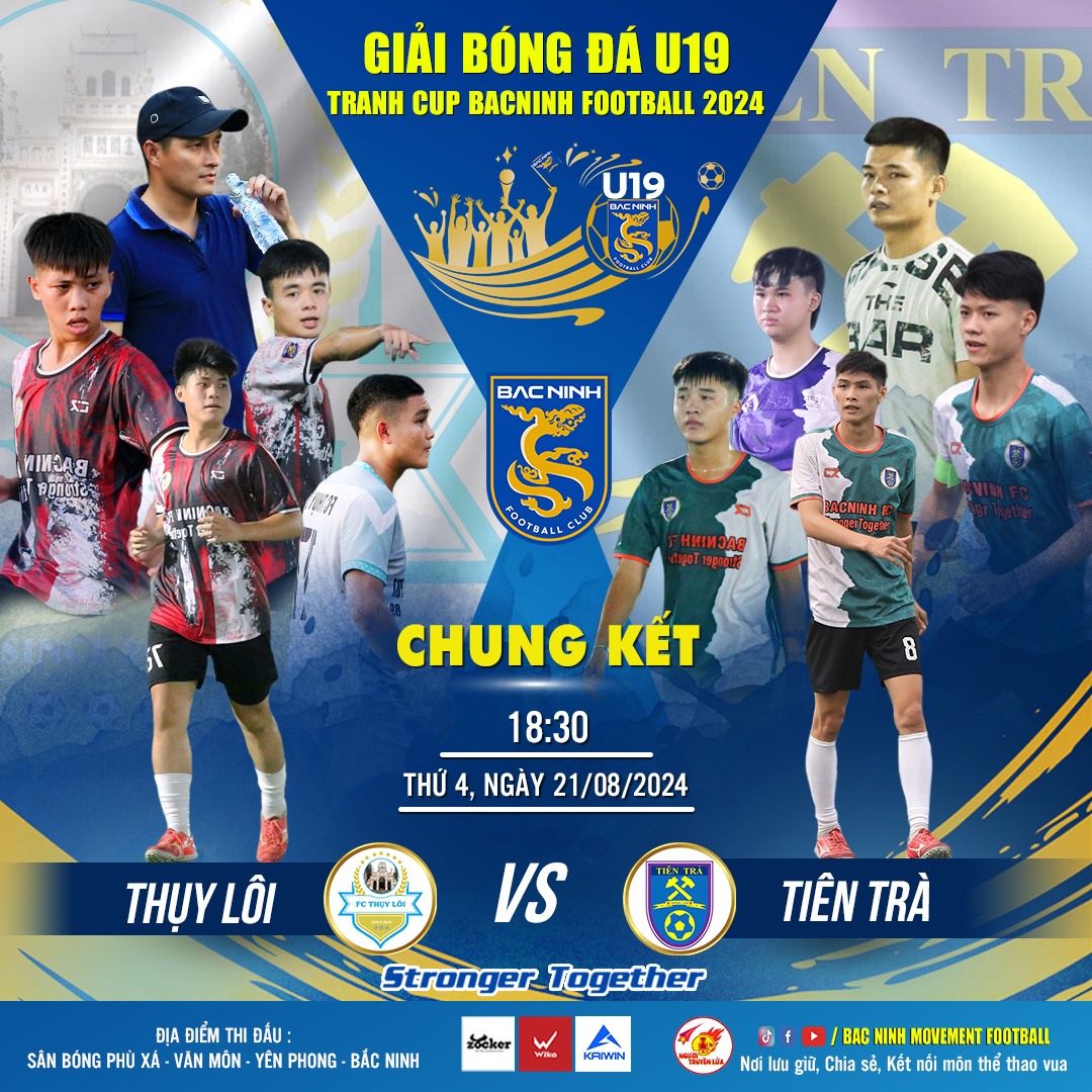 NHẬN ĐỊNH TRẬN CHUNG KẾT – GIẢI BÓNG ĐÁ U19 BẮC NINH FOOTBALL 2024