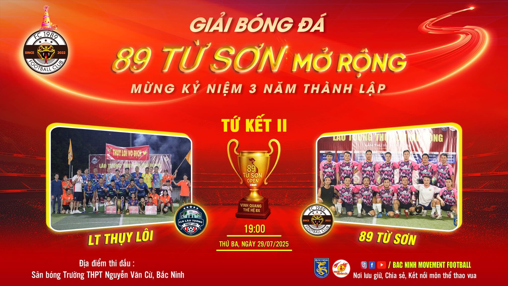 Tứ Kết Duyên Nợ: 89 Từ Sơn Tái Ngộ Lão Tướng Thụy Lôi – Trận Chiến Của Danh Dự Và Bản Sắc
