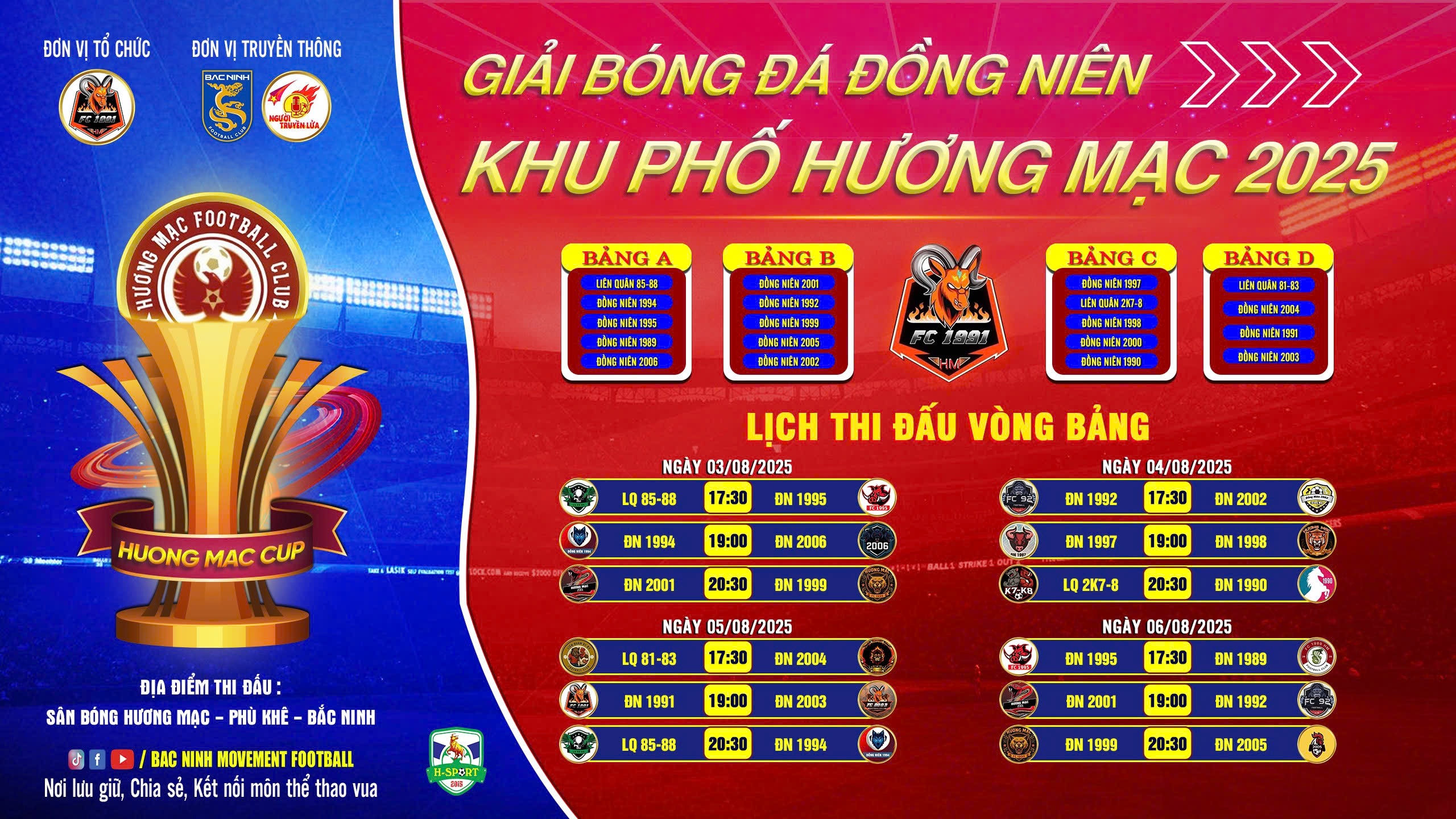 🔥⚽️NGÀY HỘI BÓNG ĐÁ KHU PHỐ HƯƠNG MẠC – NƠI GIAO THOA GIỮA TRUYỀN THỐNG VÀ ĐAM MÊ🤗