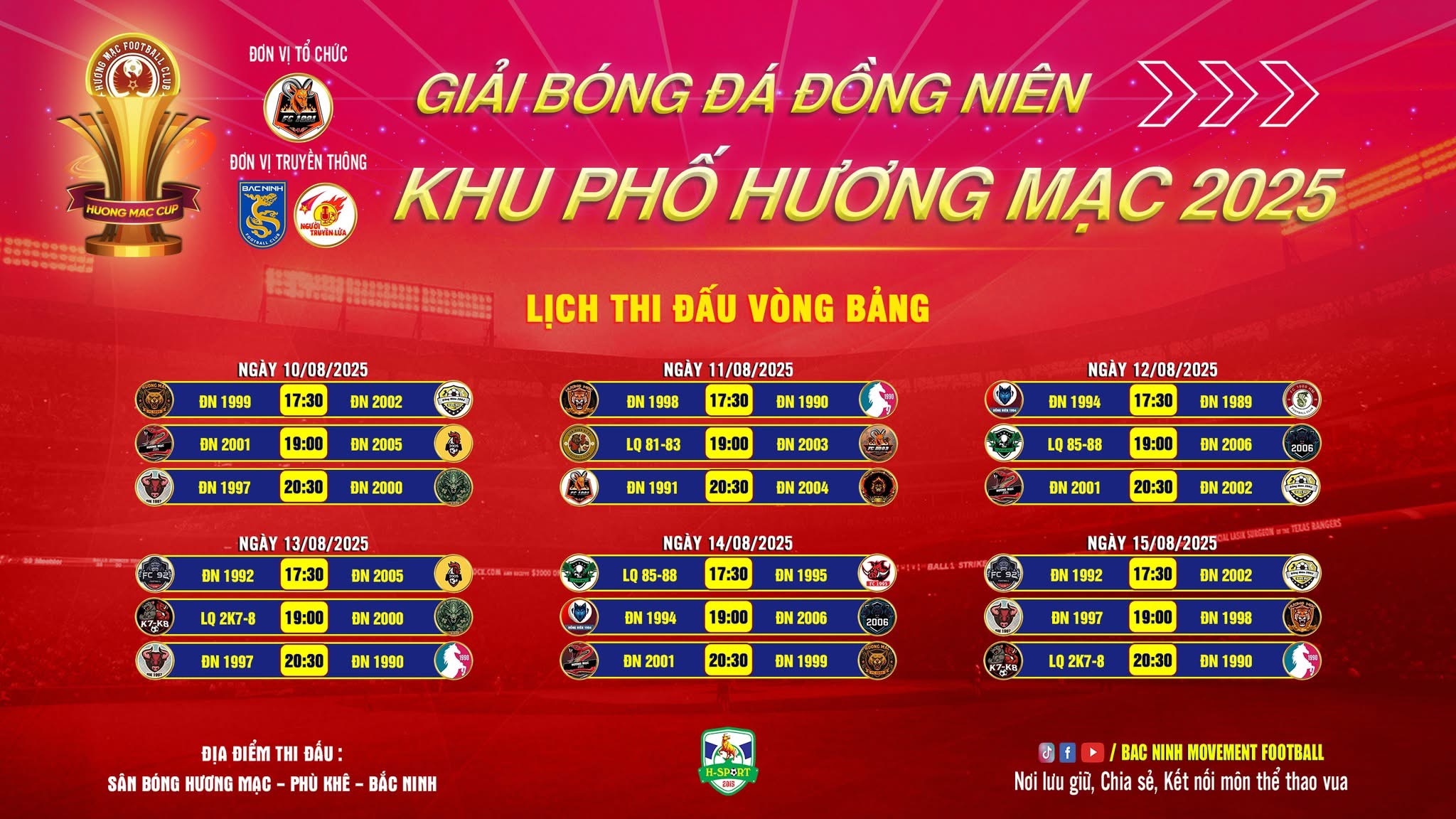 LÃO TƯỚNG CHIA TAY ĐẦY TIẾC NUỐI – THẾ HỆ 2003 LẦN ĐẦU TIÊN QUA VÒNG BẢNG