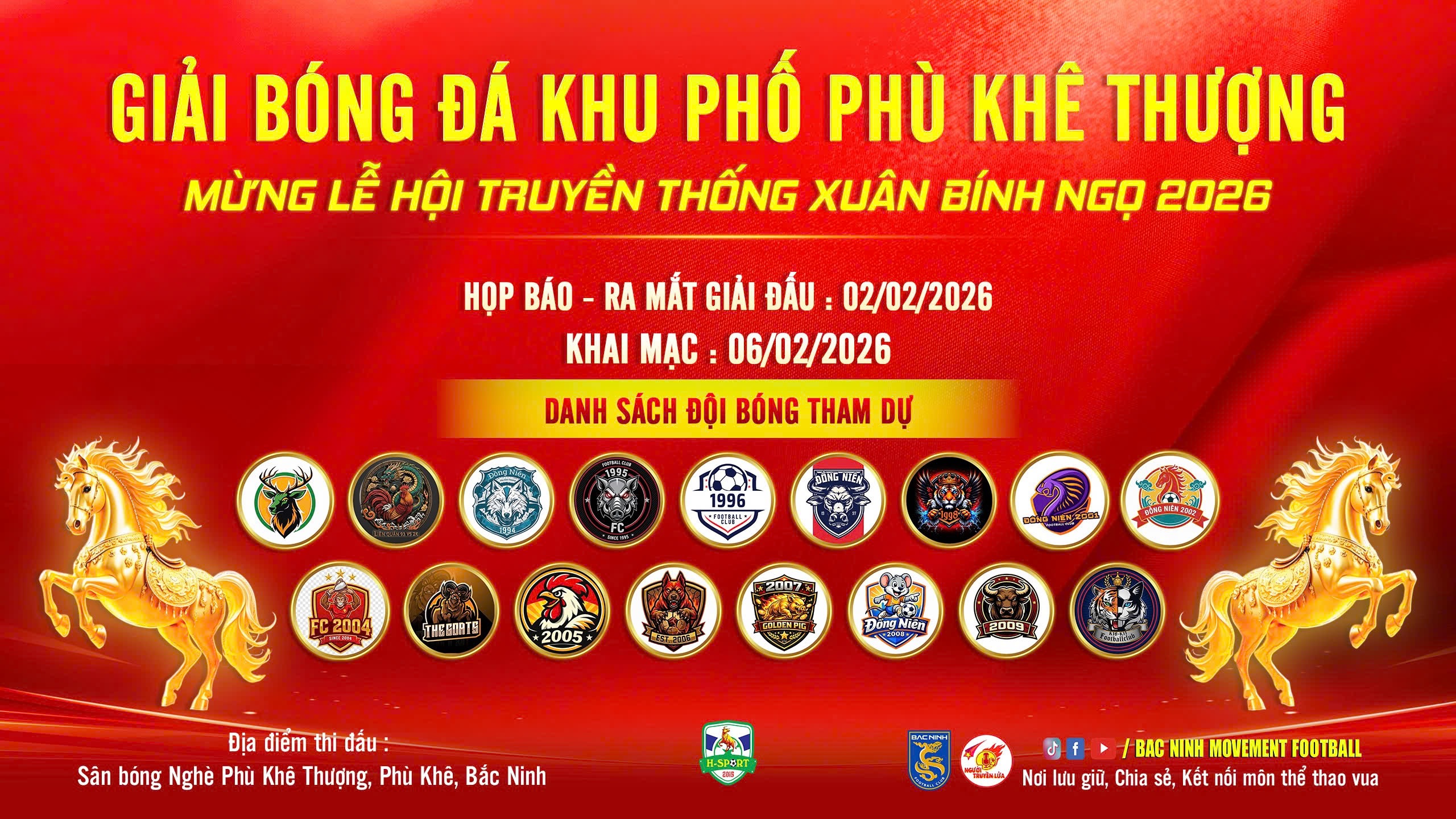 Lộ diện “bảng tử thần” tại Giải bóng đá đồng niên Khu phố Phù Khê Thượng 2025